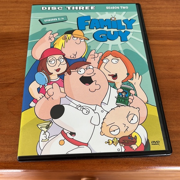 Family Guy DVDs, volume one, seasons 1 & 2, four DVDs, opened but barely… - Picture 10 of 15